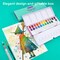 Watercolor Paint Set 24 Colors, Travel Watercolor Set in Portable Box, Water Color Paint Sets for Kids, Mini Water Colors Paint Adult Set for Artists, Beginners, Amateur Hobbyists